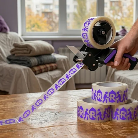 Adhesive Tape for a Secure Relocation